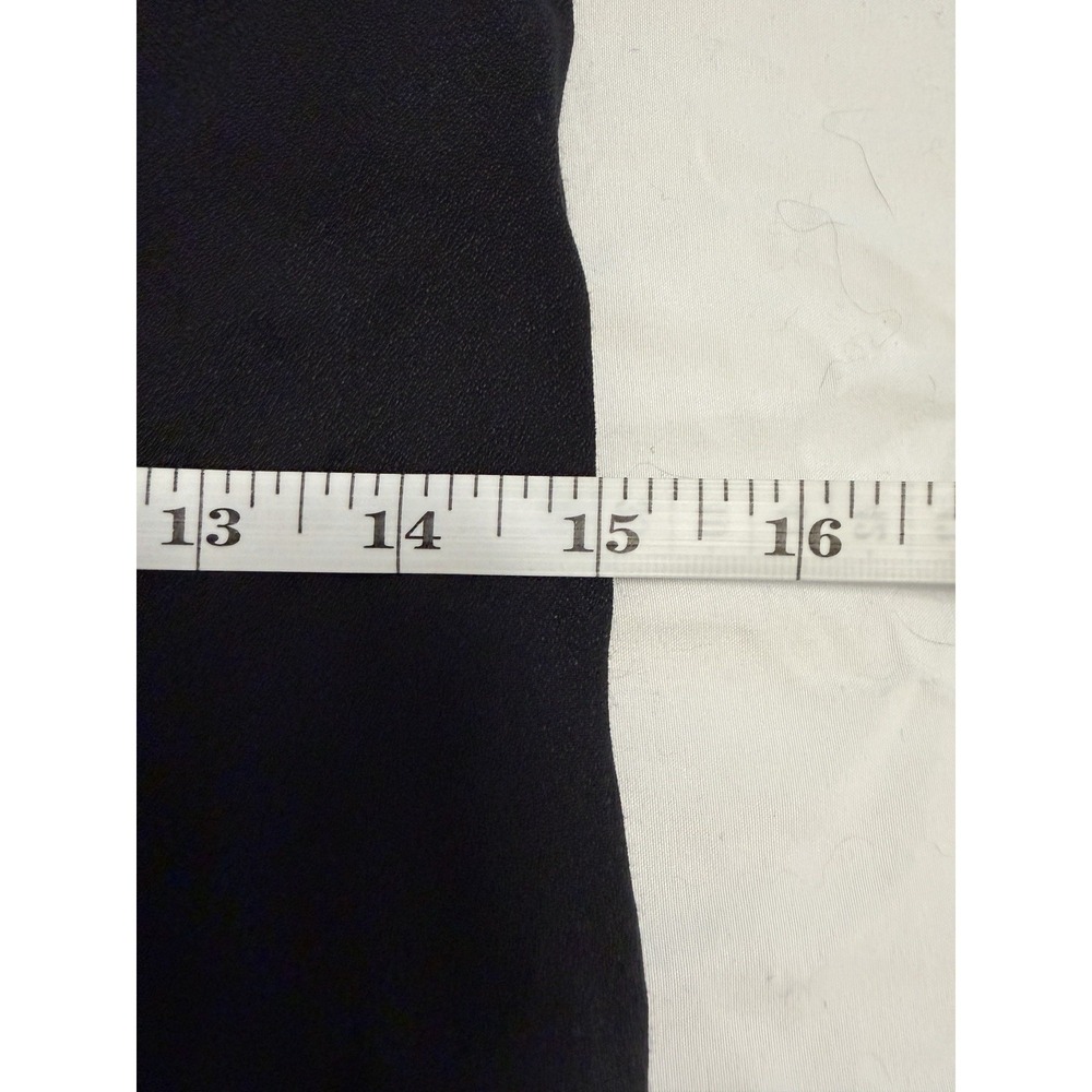 Reformation Marlowe Black V-Neck Slip Mini Dress Minimalist Quiet Luxury XS - Picture 8 of 9